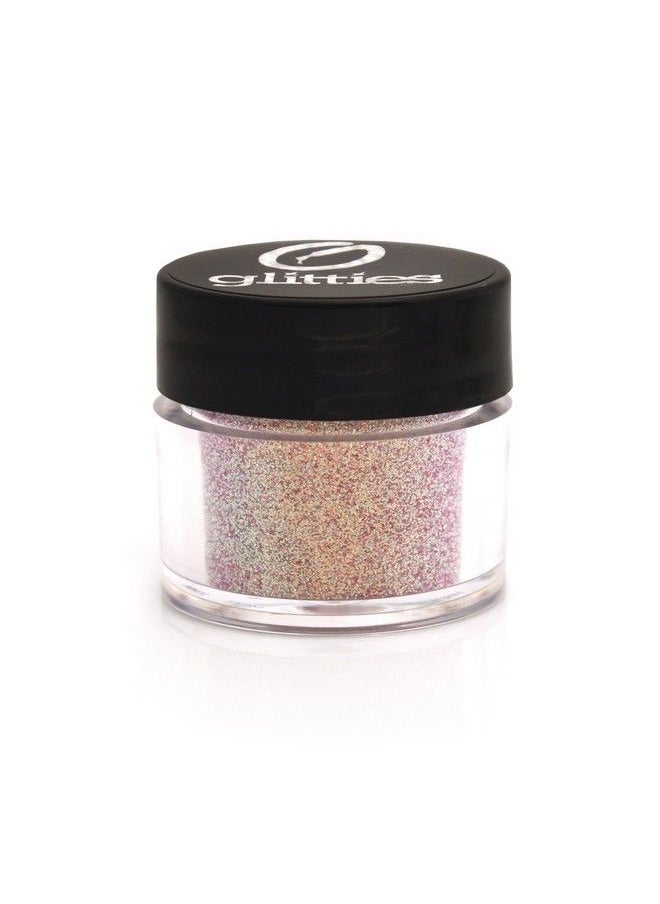 Glitties - Pretty In Pink Cosmetic Extra Fine (.006") Mixed Glitter Powder Make Up Body Face Hair Lips Nails (10 Gram Jar) - Image 1