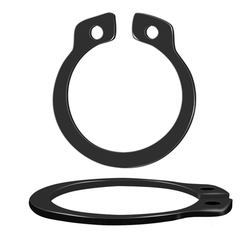 Generic CONPHERON Manganese Steel Outer Circlip E-Clip Snap Circlip External Retaining Rings 56 mm, 6 Pcs  - Image 2