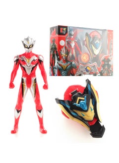 Generic Boxed Ultraman 1548 Chinese Superman Children's Toy Boy Gift Box Launcher Ultraman Toy Set Gift 
