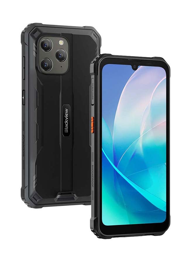 بلاكفيو هاتف BV5300 Plus ثنائي الشريحة باللون الأسود وذاكرة وصول عشوائي سعة 8 جيجابايت وذاكرة داخلية سعة 128 جيجابايت ويدعم تقنية الجيل الرابع - إصدار الشرق الأوسط - Image 1