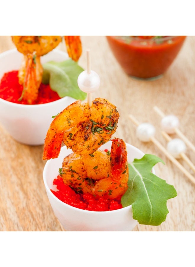 Restaurantware 2 Ounce Mini Tasting Bowls, 100 Round Bowls- Disposable, Heavy-Duty, White Plastic Dessert Bowls, For Weddings Or Catering - Image 3