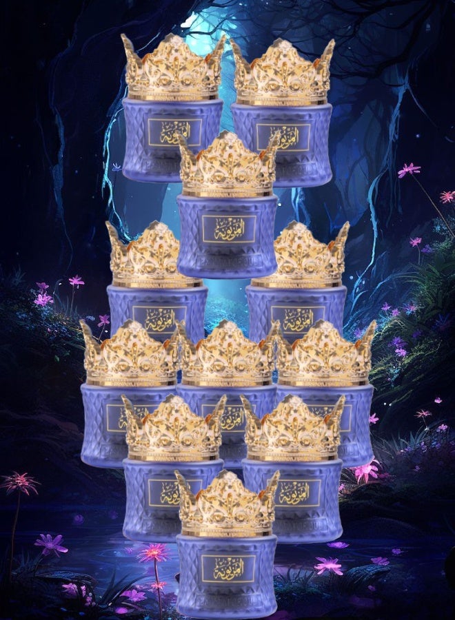 Banafa 11 Pieces Bakhoor Oud Moattar Al Mazunah 35g - Image 1