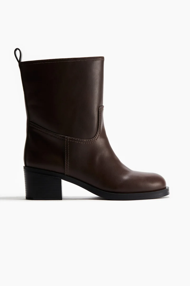 H&M Block-heeled ankle boots