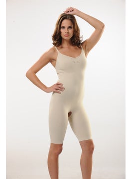 Formfit Shrinking Seamless Seamless Crotchet Open Mesh Full Length Corset  - Image 1