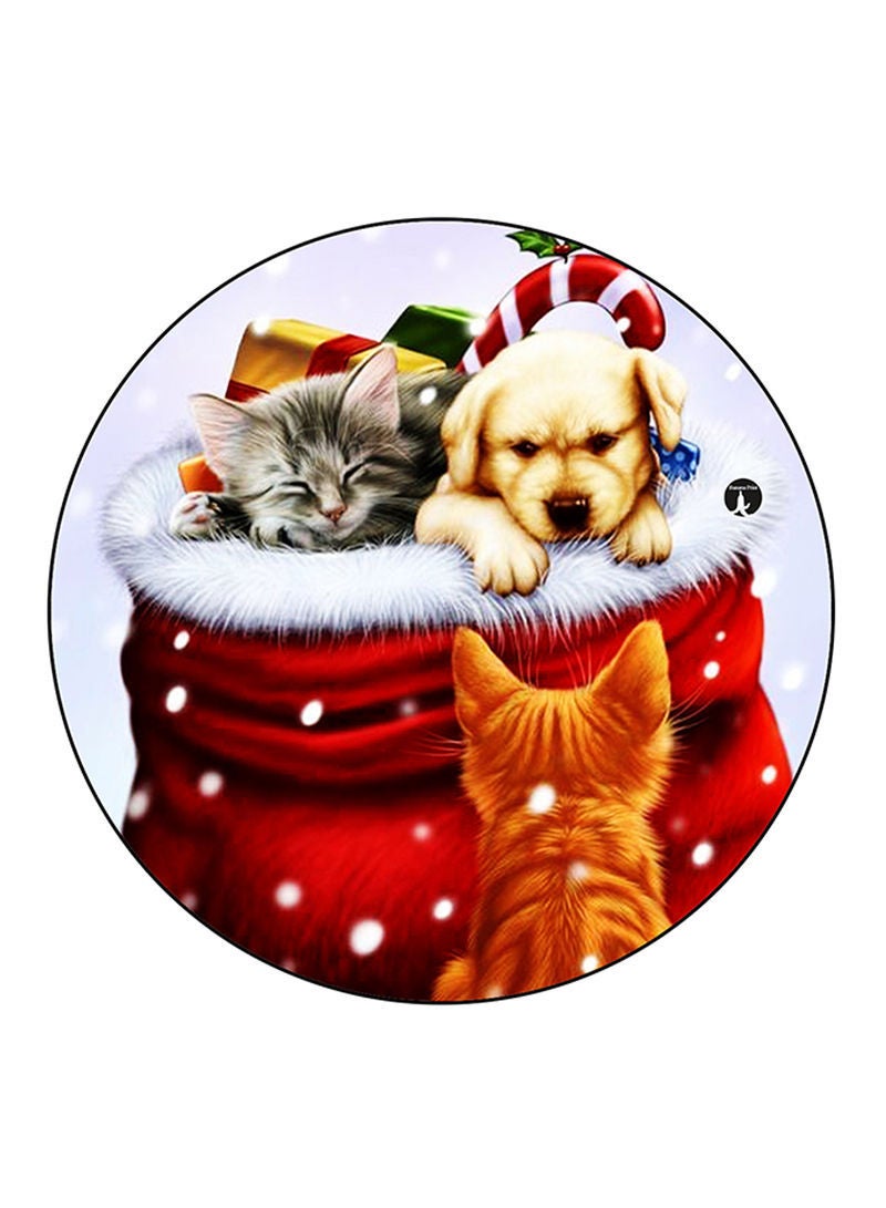 RKN Animals Printed Mouse Pad  Multicolour