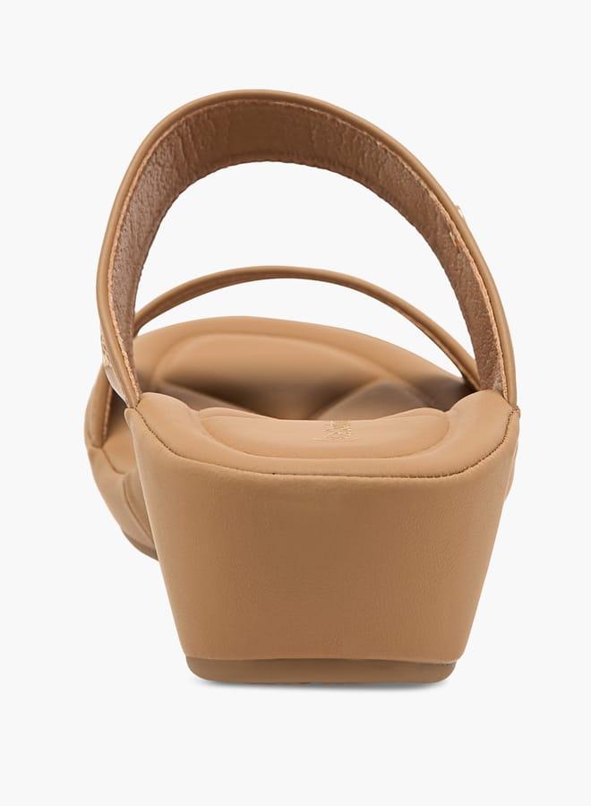 Le Confort Women Embellished Slip-On Sandals with Wedge Heels - Image 5