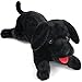 LotFancy Dog Stuffed Animal 26 inch Black Lab Plush Dog Realistic Stuffed Dog Puppy Plush Toy for Kids - Image 2