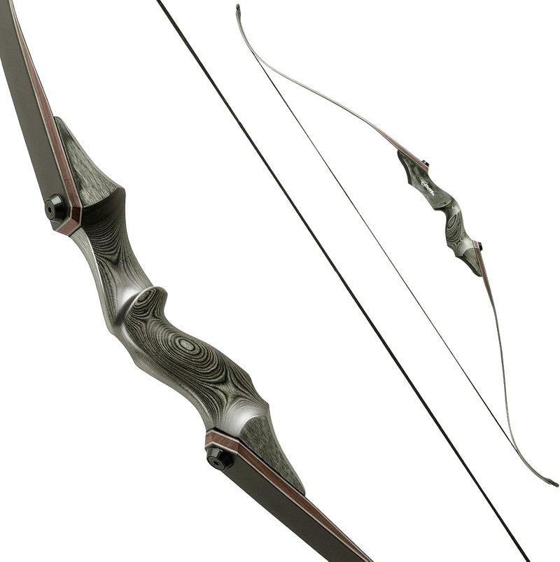 Obert Black Hunter Bow Riser for Black Hunter Recurve Bow American Longbow Adult Right Hand Hunting Wood Bow Riser - Image 5