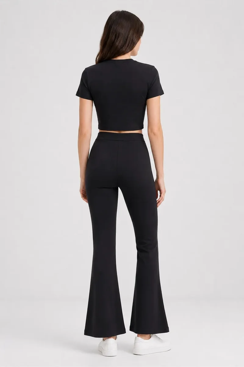 ميكسراي MIXRAY Cotton-Blend Two-Piece Coord Set