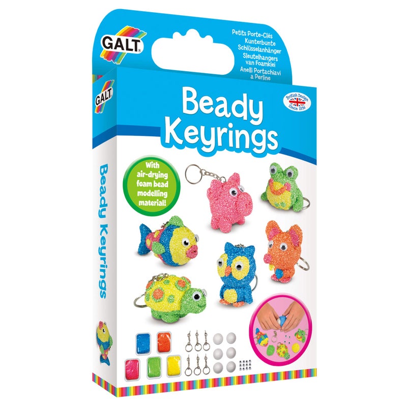 Galt Toys, Beady Keyrings - Image 1