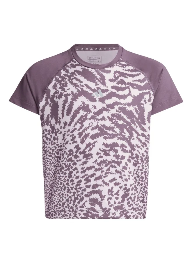 اديداس adidas Jg Pri Tee Pink Training T-Shirts 5-6Y