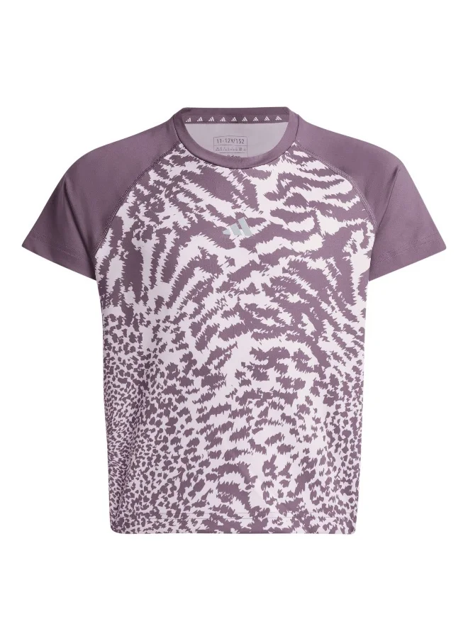 اديداس adidas Jg Pri Tee Pink Training T-Shirts 5-6Y