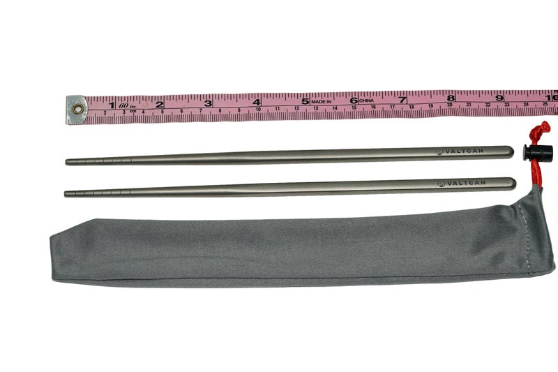 Valtcan Titanium Camping Chopsticks 9 inch 230 mm - Image 4