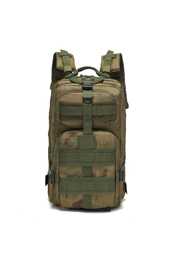 Outdoor Sports Bag Hiking Backpack 3p Tactical Rucksack Equipment For Camping Trekking Enthusiasts-Color:FG-Capacity:20-35L - Image 1