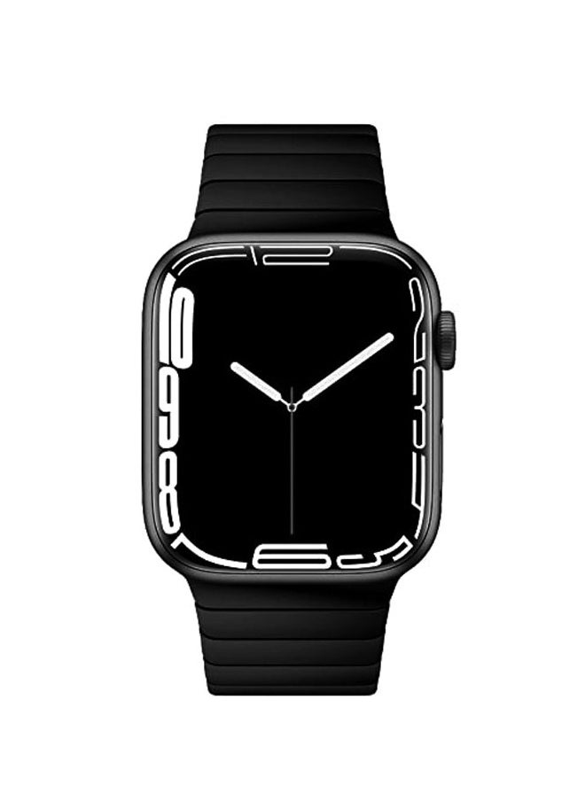 Generic - Compatible with Apple Watch Ultra 2 Band 49mm 45mm 44mm 42mm 41mm 40mm 38mm,Men and Women Stainless Steel Metal Band for iWatch Series SE/8/7/6/5/4/3/2/1 - Image 1