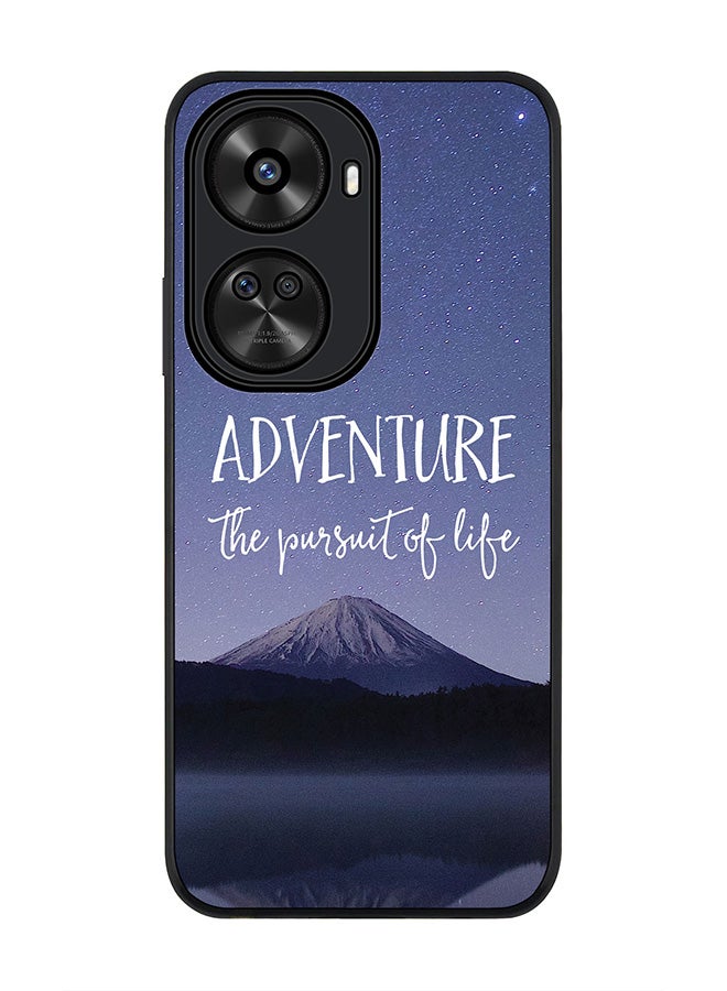 Stylizedd Rugged Black edge case for Huawei nova 12 SE / Huawei nova 11 SE 4G, Slim fit Soft Case Flexible Rubber Edges Anti Drop TPU Gel Thin Cover - Adventure - Image 1