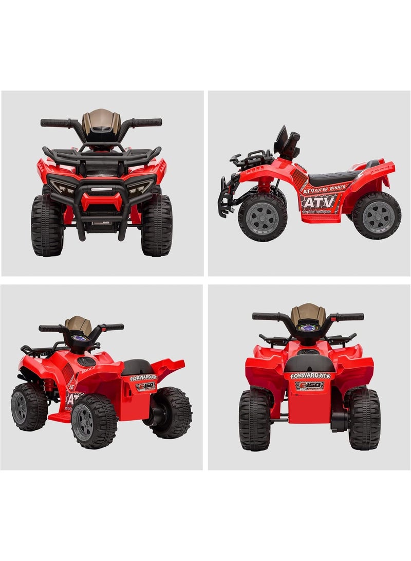 Kids Quad Bike Red 6V JC913 - Image 3