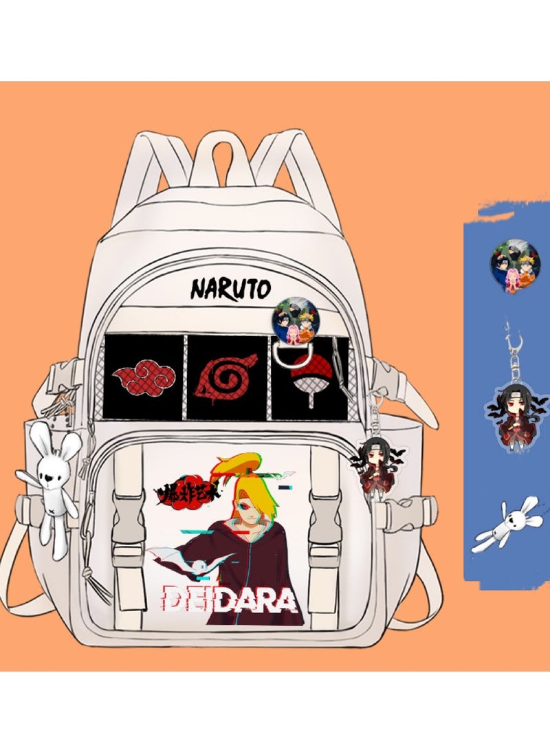 KUYING Naruto Backpack Anime Backpack  - Image 1