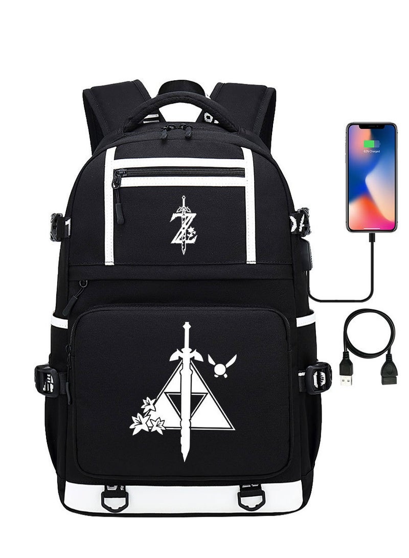 Student Men's And Women's Backpacks Casual Travel Bags