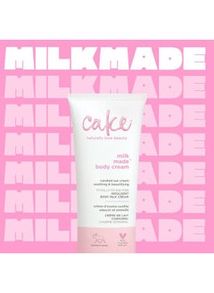 Cake Beauty , Shea Butter Body Cream Body Lotion For Women Dry Skin, Basic, Milk Made Indulgent, 7 Fl Oz  - Image 2