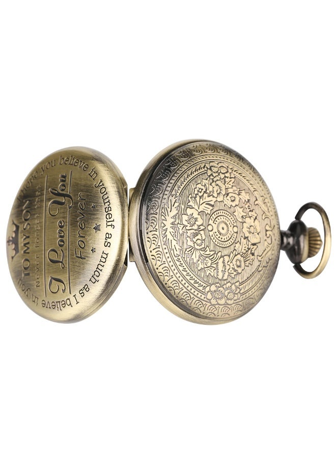 Mark Fairwhale New Retro Flip Pendant Commemorative Watch  - Image 2