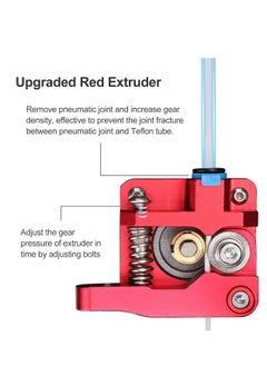 SYOSI Official 3D Printer Extruder, Upgraded Aluminum Drive Feed Extruders Accessories for 3D Printer 1.75mm Filament Works with Creality CR-10 Series, Ender 5 Series, Ender 3 Series  - Image 4