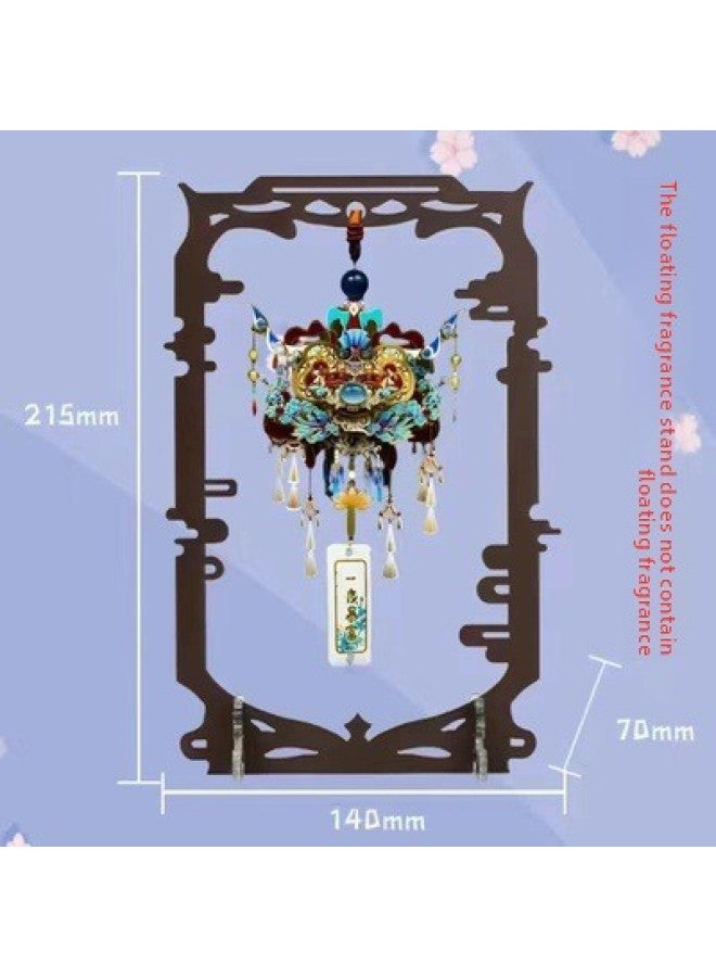 نموذج فني Guofeng العائم Xiangpei ثلاثي الأبعاد ثلاثي الأبعاد لغز معدني مجمع يدويًا هدية زفاف للنساء - اللون: حامل العطر - Image 1