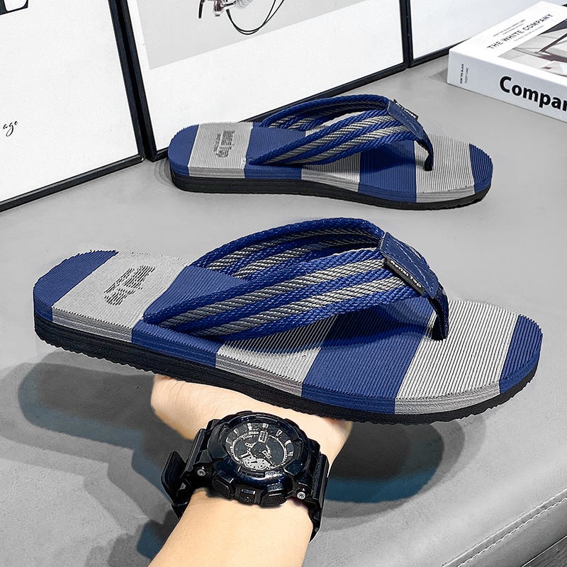 Vietnam Flip-Flops Non-Slip Wear-Resistant Summer Men'S Slippers Tide Brand Outdoor Casual Soft Bottom Flip-Flops - Image 1