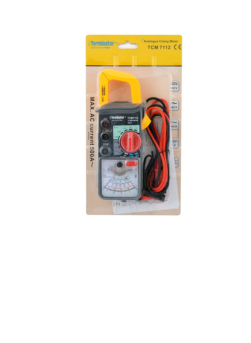 Terminator Analogue Clamp Meter - TCM 7112 - Image 3