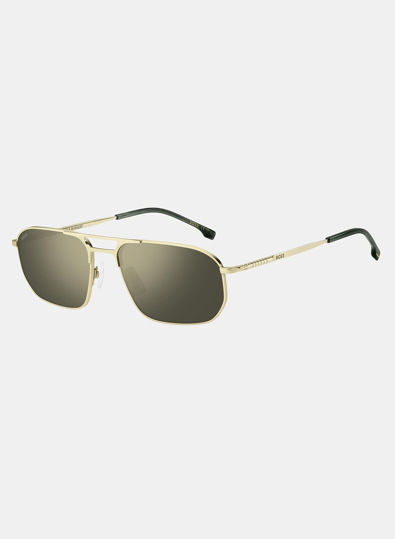 BOSS Men Aviator Sunglasses 59 BOSS 1446/S - Image 1