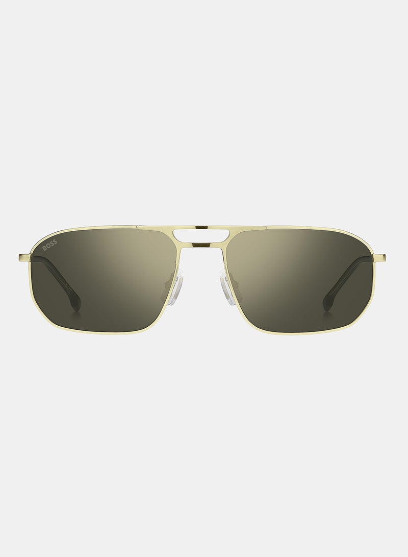 BOSS Men Aviator Sunglasses 59 BOSS 1446/S - Image 3