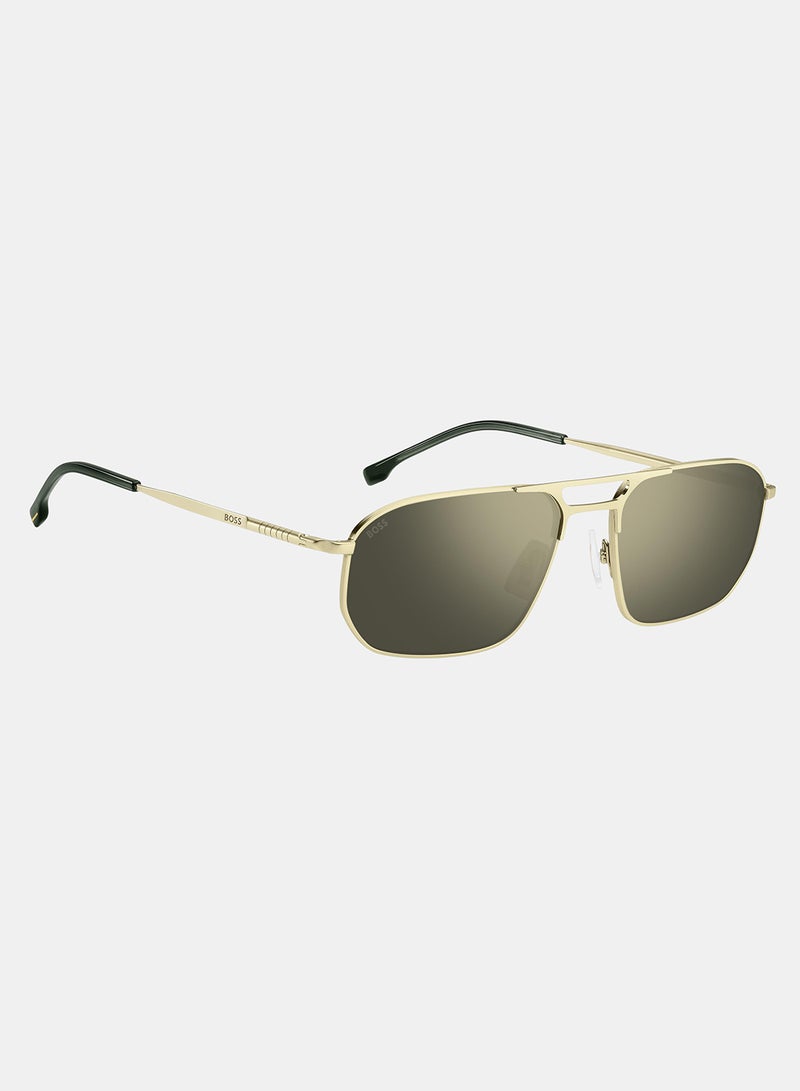 BOSS Men Aviator Sunglasses 59 BOSS 1446/S - Image 2