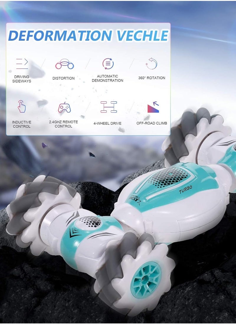 Remote Control Watch Gesture Sensor Deformable Electric Toy Car 21.30*9.00*16.00cm  - Image 2