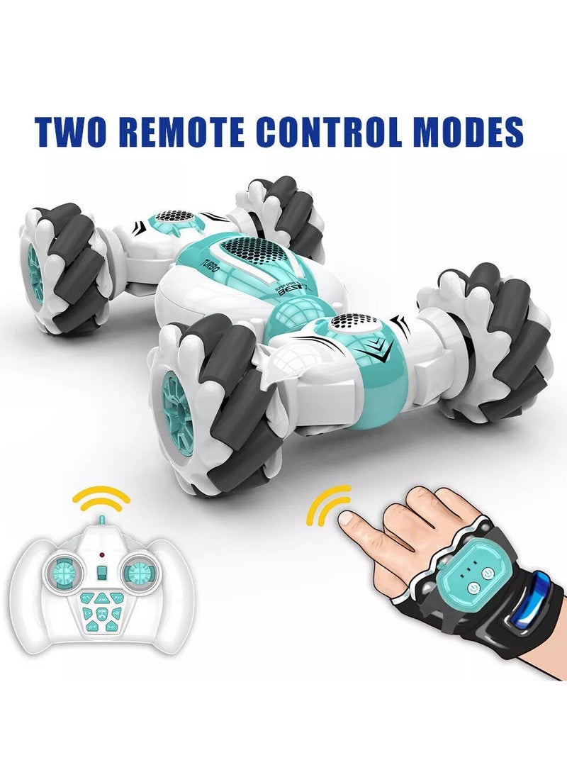 Remote Control Watch Gesture Sensor Deformable Electric Toy Car 21.30*9.00*16.00cm  - Image 1