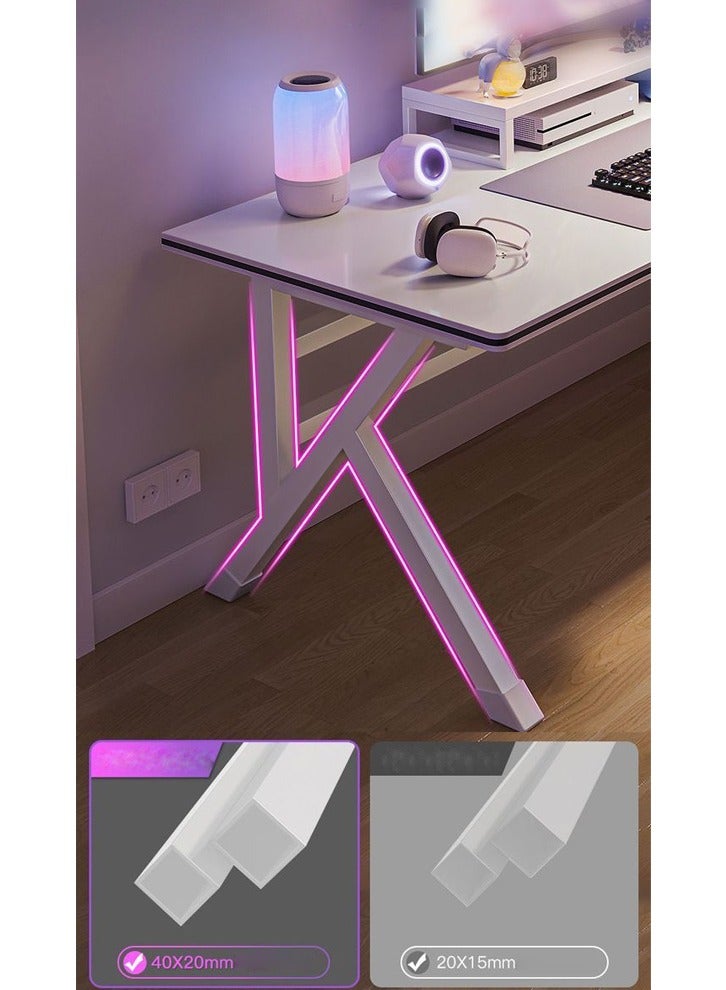 KLNAMAEAAN K-Shaped Sturdy Computer Desk And Gaming Table Workstation Home Office Desk 120 CM - Image 4