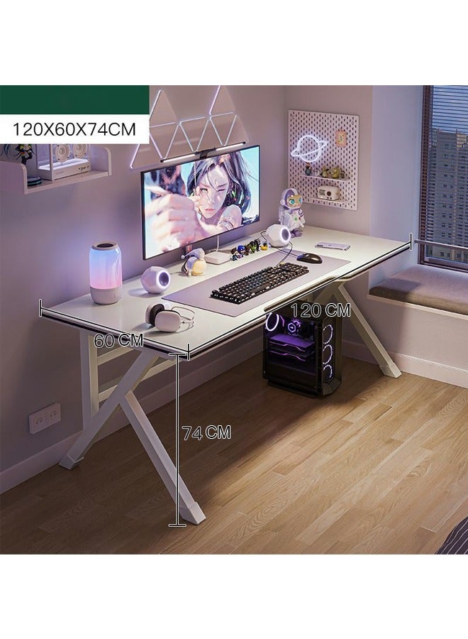 KLNAMAEAAN K-Shaped Sturdy Computer Desk And Gaming Table Workstation Home Office Desk 120 CM - Image 2