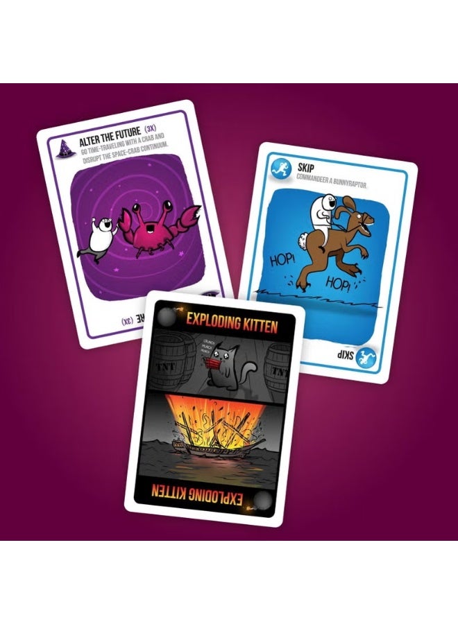 Exploding Kittens Party Pack Strategic Board Game 15.5cm - Image 4