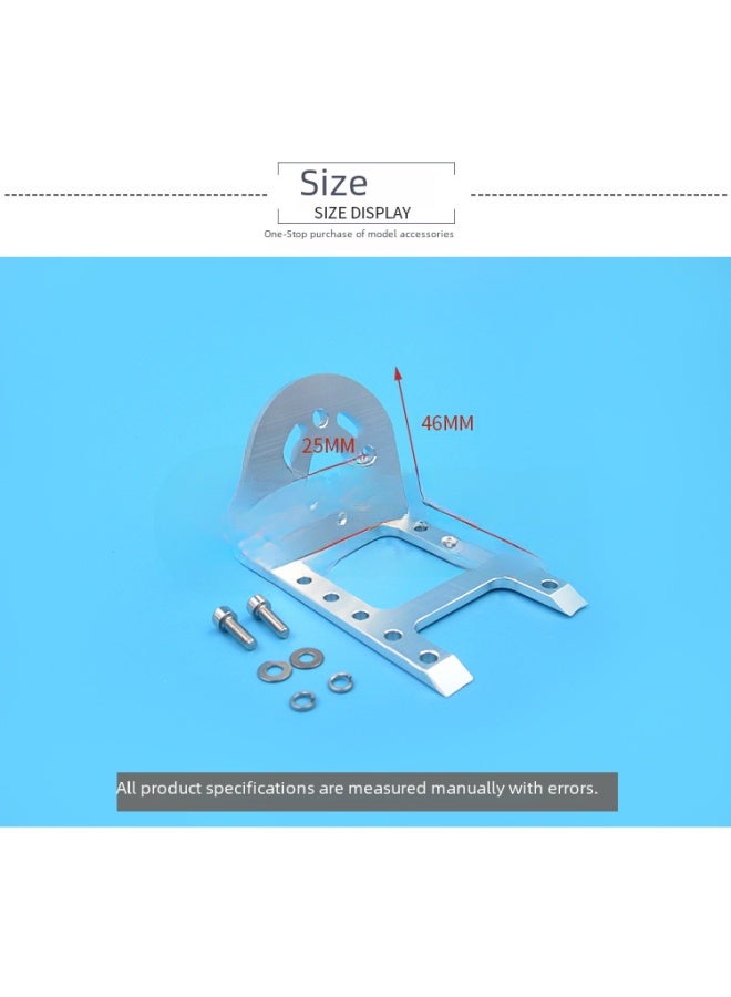 36/40 Series Motor Mount Cat Double-body Boat Motor Bracket Cnc Seat Double-body Brushless Electric Boat Special-Color:White  - Image 3