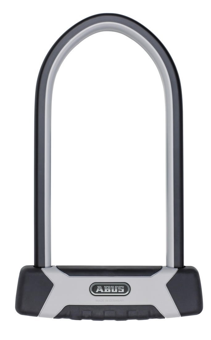 ABUS Anti-Theft Key Lock Black Bike Lock, 108mm Diameter, 13mm Thick, 230mm High - Image 1