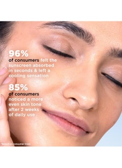 SunScoop 3% Niacinamide Fluid Sunscreen | Ultra-Light Texture | SPF 50+ PA++++| Fast Absorption, Prevents Tanning & Sunburn | 8 Hrs+ SPF Protection, for Oily Skin & No White Cast | Reduces pigmentation | All SkinTypes | 45ml  - Image 3