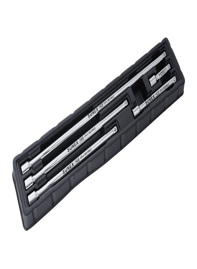 Sunex Tools 5Piece 3/8" Drive Chrome Standard Extension Set - Image 2