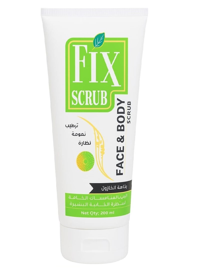 فيكس- سكراب للوجه و الجسم (حلزون) 200مم