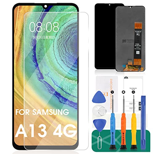 SRJTEK For Samsung Galaxy A13 4G LCD Screen For Samsung A13 4G Screen Replacement A13 4G LCD Display A135 Touch Digitizer Assembly Compatible With SM-A135F,SM-A135M,SM-A135U Repair Parts Kits(Not Fit A13 5G) - Image 1