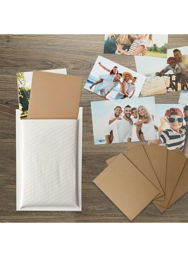 كرافت ماجيك عبوة من 5 ورقات كرتون مموج بني مقاس A3 بسماكة 3 ملم | ألواح بنية مزدوجة للعبوات، البريد، دعم الصور، الحرف اليدوية والمشاريع الفنية - Image 3