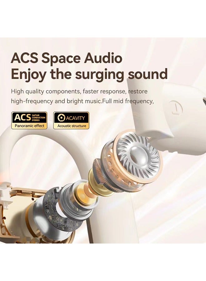 TWS Wireless Earphones M62 Earbuds Bluetooth V5.46, Sports Earphones HD Stereo Sound Comfortable Wearing，Wireless Charging Case  Display, Waterproof Fitness Headphones for Running (Black) - Image 4