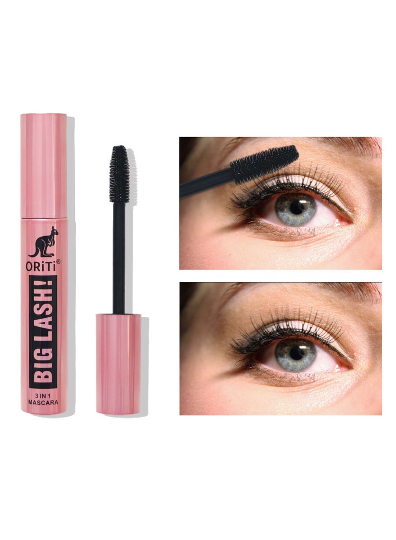 ORiTi Extra-Volumizing Mascara - Dramatic Curl & Extreme Lengthening, Long-Lasting Waterproof Formula, Smudge-Proof, Rich Black For Up To 24 Hours - Image 1