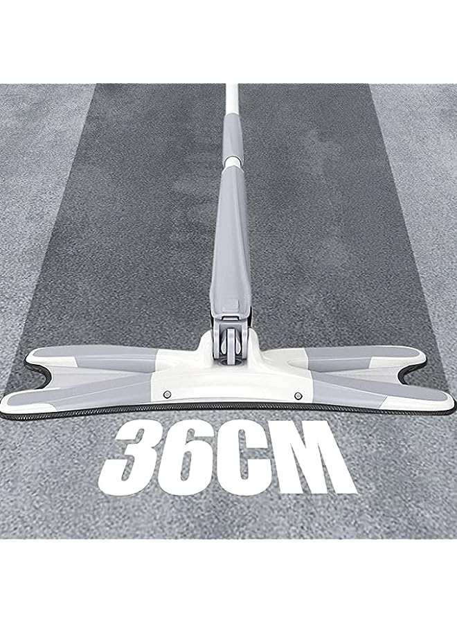 Alissa ممسحة مبللة وجافة مبتكرة لغسل اليدين ممسحة مسطحة للأرضيات أداة تنظيف الأرضيات للمنزل والمكتب - Image 2