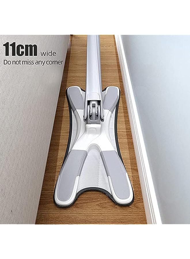 Alissa ممسحة مبللة وجافة مبتكرة لغسل اليدين ممسحة مسطحة للأرضيات أداة تنظيف الأرضيات للمنزل والمكتب - Image 5