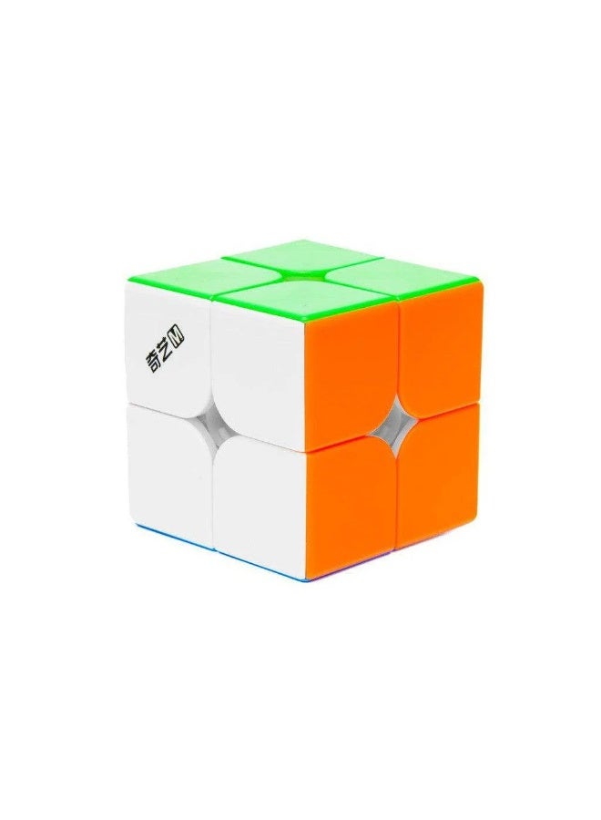 QiYi M Pro 2x2 Magnetic Speed Cube Stickerless â€“ Professional Magnetic Puzzle for Fast Solving - Image 1