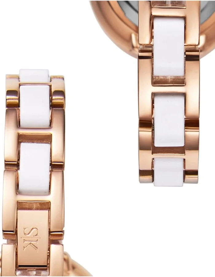 KENNETH SCOTT Women's Alloy+Plastic Analog Watch K22521-KCWW - 30 mm